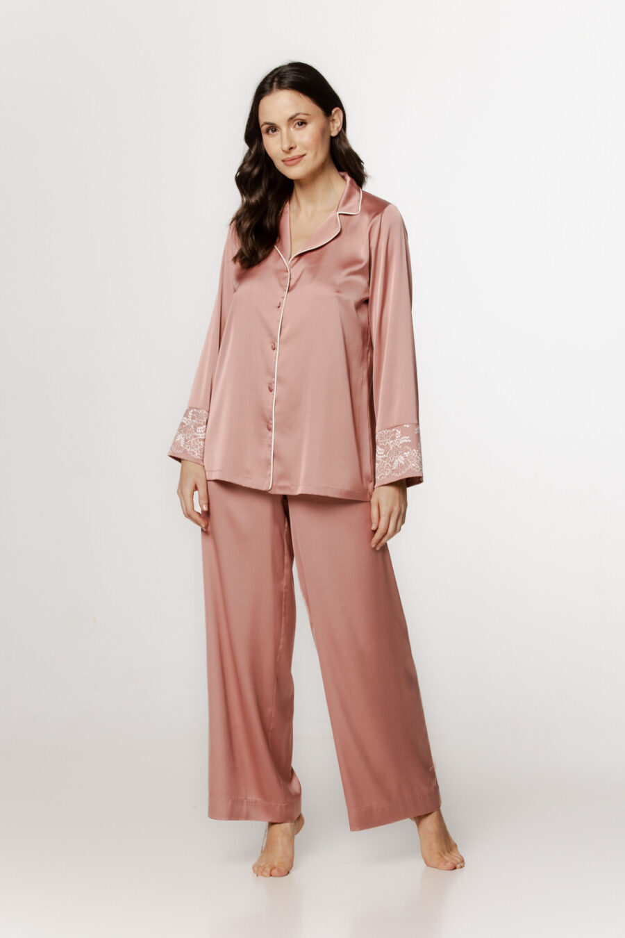 AURELIA Pyjama Boutonné Dune